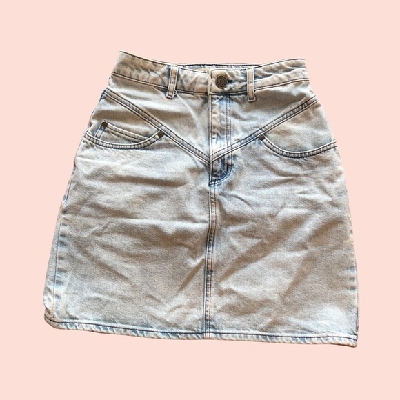 SANDRO PARIS Denim Mini William Skirt - Picture 4 of 16